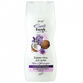   Вит EXOTIC FRESH Крем-гель д/д "Кокос/Цветок Годжи" 500мл