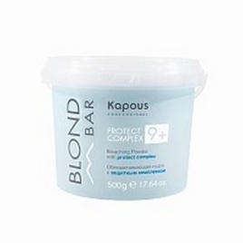 Kapous Проф.Пудра 500мл Обесцвеч.9+ защит.компл.BB ГОЛУБАЯ