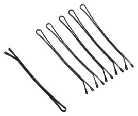 DEWAL SLN60P-1/200 Невидимки черные прямые 60мм 200г в коробке