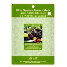 MIJIN Маска-ткань д/л 23г Олива Мягкость кожи