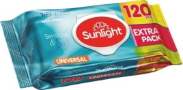 SUNLIGHT Салф.влажн.120шт.Универсал
