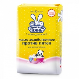 УШАСТ. НЯНЬ мыло хоз. п\пятен 180гр