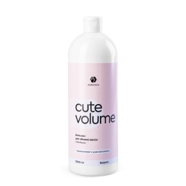 ADRICOCO CUTE VOLUME Бал-м д/объема волос Бамбук 1000мл.