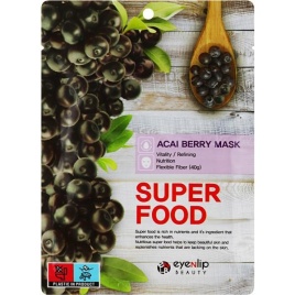 EYENLIP Маска ткань 23мл SUPER FOOD Ягоды Асаи