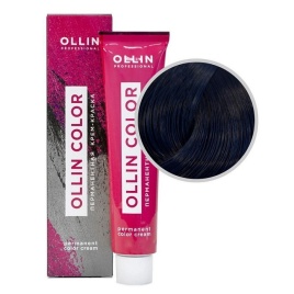 OLLIN Крем-кр д/в 60мл 1/0 иссиня-черный