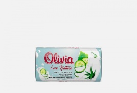 ALVIERO Мыло туалет.140г Огурец и Алоэ вера
