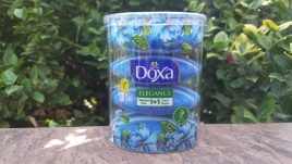 DOXA Мыло туалет.в стакане 2-х цв.4х90г Elegance