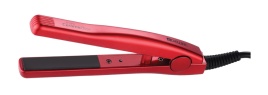 DEWAL 03-7721R Щипцы выпрям. красные,с терморег.PRO  10*60мм, 25Вт,титан.