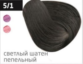 OLLIN Крем-кр д/в 100мл 5/1 св.шатен. пепел.