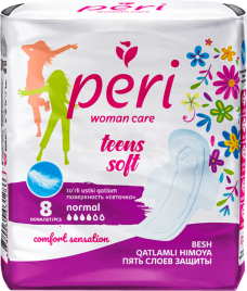 PERI Прокл.гиг.8шт.Teens Soft хлопок