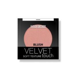 БЕЛ ДИЗ Румяна для лица Velvet Touch 3,6г (105) Бархатная роза