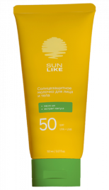 SUNLIKE Молочко солнцезащ.д/лица/тела SPF50 150мл