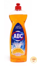 АВС Ср-во д/посуды Апельсин 750мл.