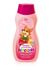 IRIS 3+ Ш-нь дет.300мл Сладкая малина