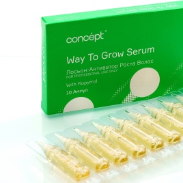 .CONCEPT WAY TO GROW Лосьон-активатор роста в ампулах 10х5мл