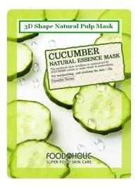 FOODAHOLIC Маска тканевая 3D Огурец (23мл)