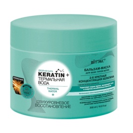 Вит KERATIN&ТЕРМ.ВОДА Б-м-маска 2-уровн.восст. 300мл