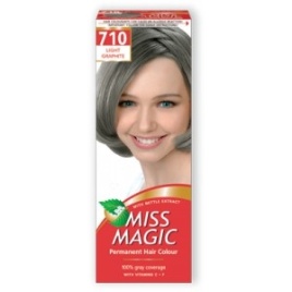 Гель-краска д/вол Miss Magic №710 светлый графит