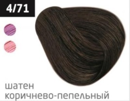 OLLIN Крем-кр д/в 100мл 4/71 шатен.корич.пепельн.