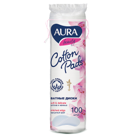 Аура Beauty Диски ватные 100шт.