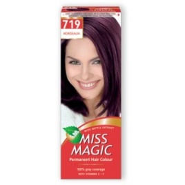 Гель-краска д/вол Miss Magic №719 бордо