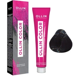 OLLIN Крем-кр д/в 100мл 7/00 русый интенс.