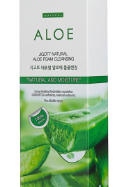 JIGOTT Пенка д/умыв.180мл с АЛОЭ