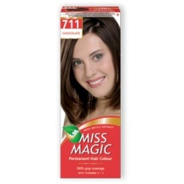 Гель-краска д/вол Miss Magic №711 шоколад