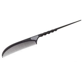 HAR 10678 Расческа с хвостиком карбон 21,5см