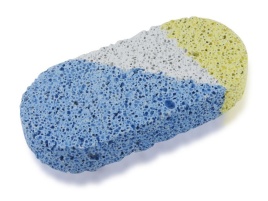 ELLIS/072 RF Пемза овал полский цветной