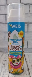 WEIS Гель д/бритья 200мл жен.Кокос