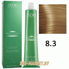 Kapous Studio Кр.-краска д/в 8.3 св.золот.блонд