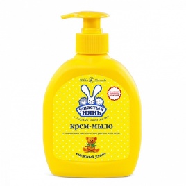 УШАСТ. НЯНЬ Крем-мыло Алоэ 300мл  жид.
