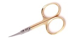 SS НСС-4 Ножницы д/кожи  Gold