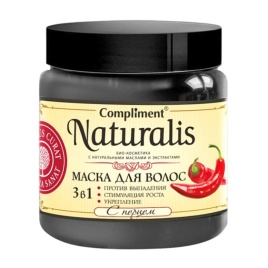 Компл. Naturalis Маска д/вол.500мл с перцем Активатор роста