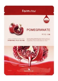 FARMSTAY Маска-ткань 23мл Гранат