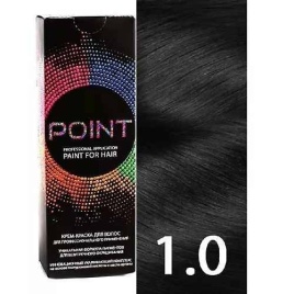POINT Краска д/вол. 1.0 Черный 100мл