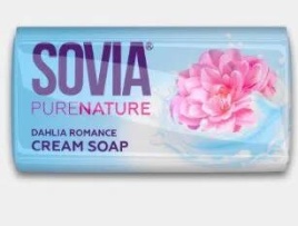 SOVIA  Мыло туалетное 90г Dahlia Romance (Романтич.Георгин)