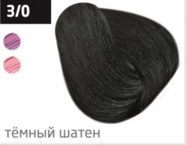 OLLIN Крем-кр д/в 100мл 3/0 т.шатен