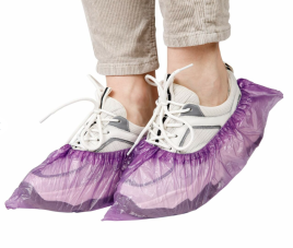 WL Бахилы п/э фиолет (нормал) (50)