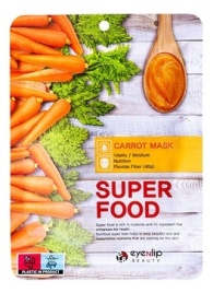 EYENLIP Маска ткань 23мл SUPER FOOD Морковь
