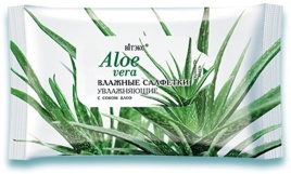 Вит. ALOE VERA Салф.влажн.15шт.Увлажн.