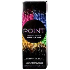 POINT Краска д/вол. 8.00 Блонд для седых волос 100мл