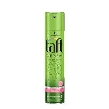 Тафт Зел.л.ОБЪЕМ Лак д/в 225 мл св.сил.ф. д/тонк. волос