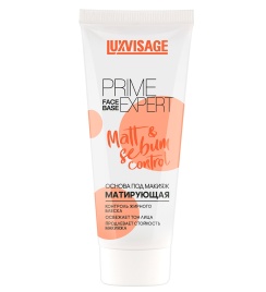 LUX visage Основа под макияж матир.Персиковый 35г