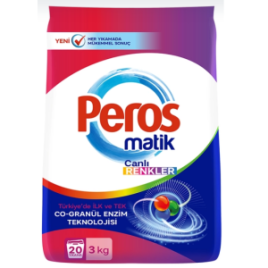PEROS Порошок д/стирки  КОЛОР 3кг.