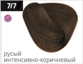 OLLIN Крем-кр д/в 100мл 7/7 русый корич.