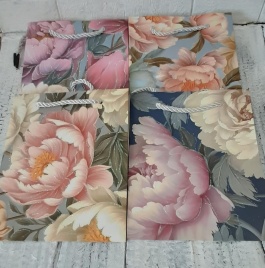 Пакет подарочный Grift Bag. 14*17  Золото.