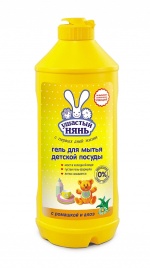 УШАСТ. НЯНЬ Гель д\посуды Ромашка 500.антибак