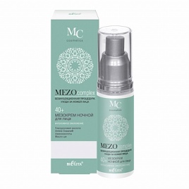 NEW MZ Мезокрем д/л НОЧЬ 40+ Интенс.омолож.50мл